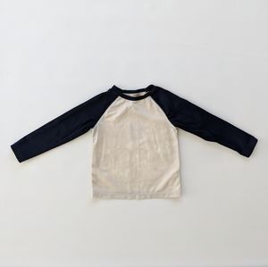 Old Navy 2T Navy and White Colorblock Rashguard